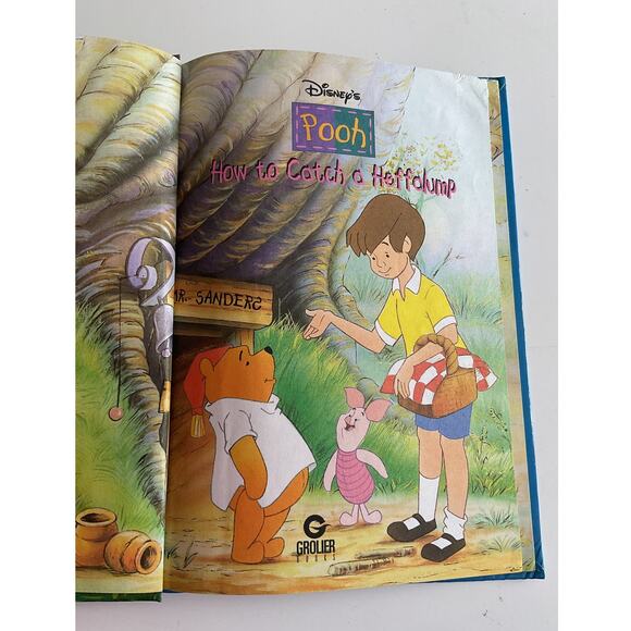 1998 Disney's Pooh How To Catch A Heffalump Hardback Children's Book - Picture 5 of 7